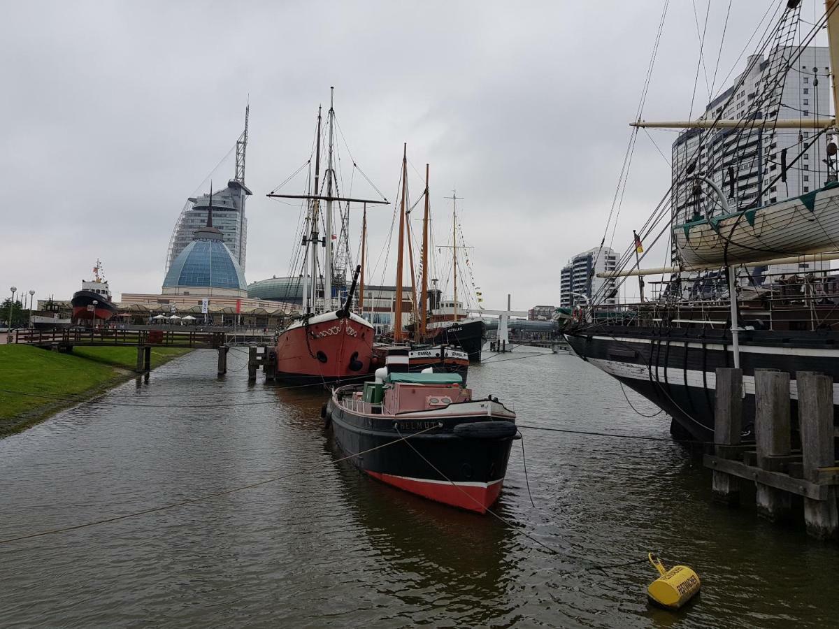 Ferienwohnung Koralle - Am Wasser Bremerhaven Eksteriør bilde