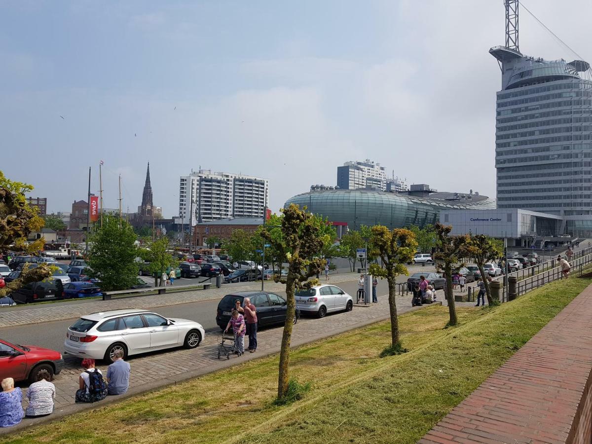 Ferienwohnung Koralle - Am Wasser Bremerhaven Eksteriør bilde