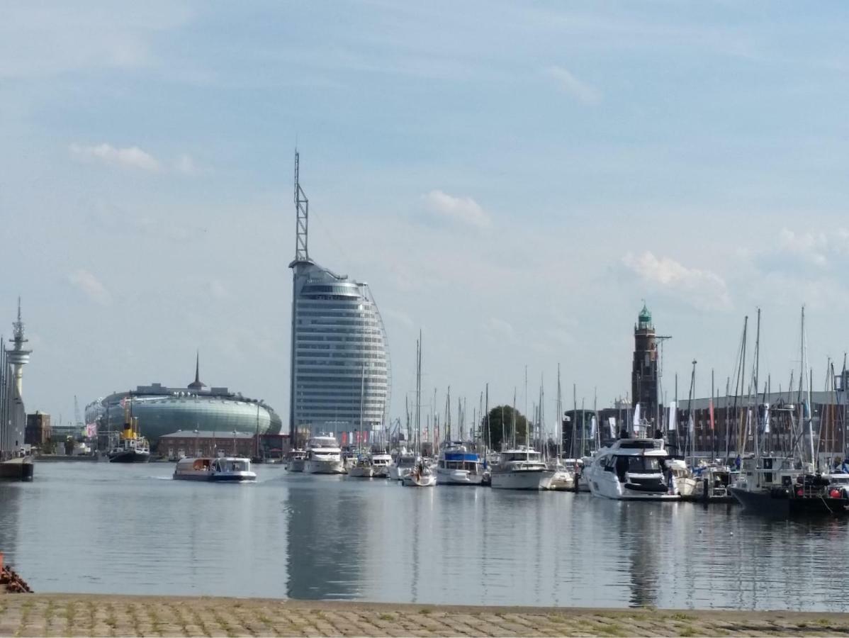 Ferienwohnung Koralle - Am Wasser Bremerhaven Eksteriør bilde